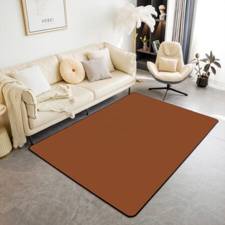 Simple Brown Rug