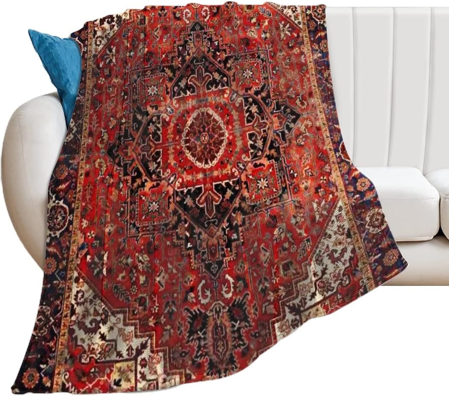 Vintage-Style Persian Rug - Image 2