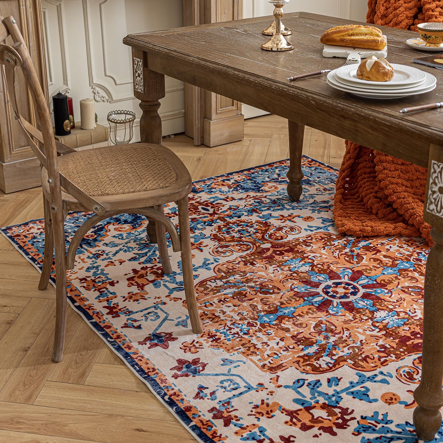 Red-Toned Persian Runner