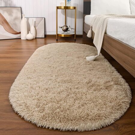 Camel-Colored Runner Rug