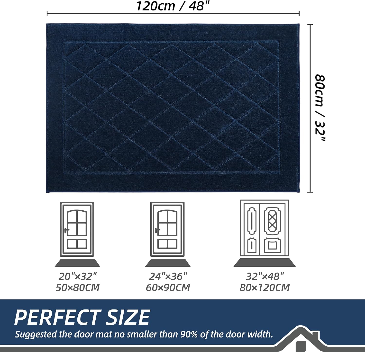 Stain-Resistant, Absorbent Rug - Image 2