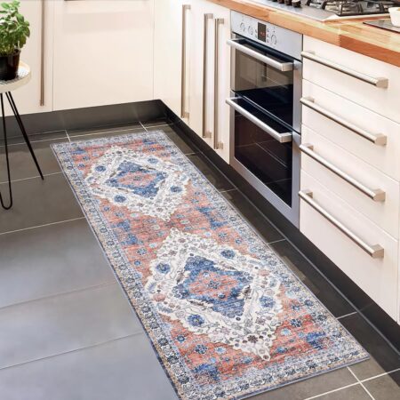 Gray Hallway Runner Rug
