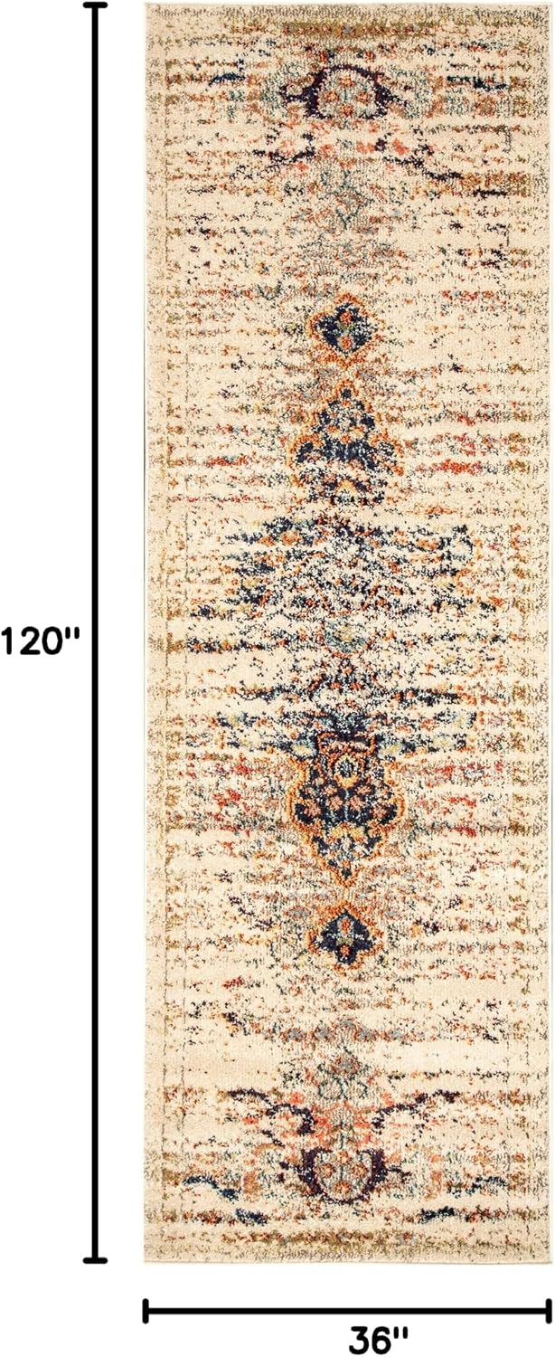 Sand-Colored Persian Runner Rug - Image 2