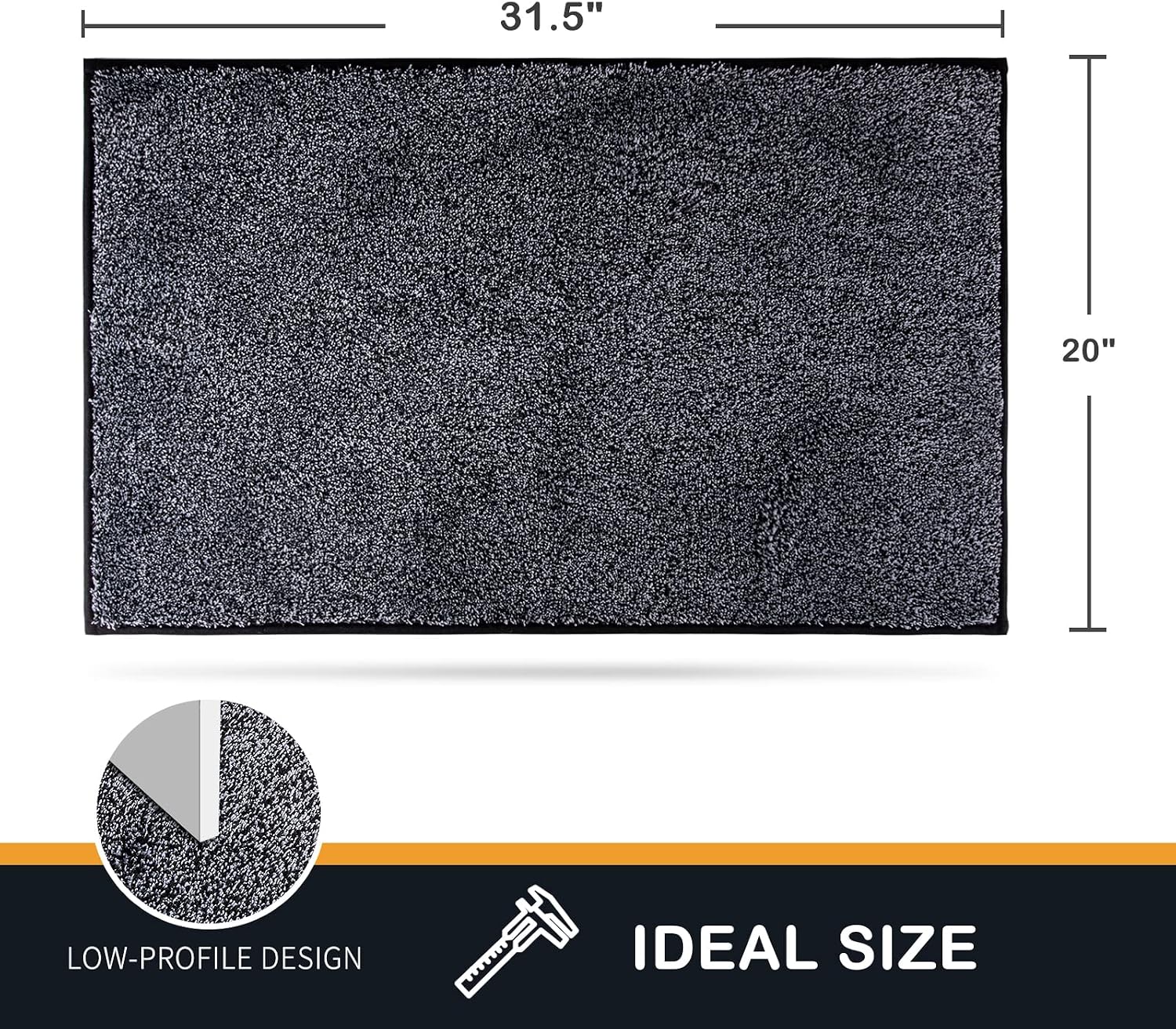Dirt-Trapping and Absorbent Rug - Image 2