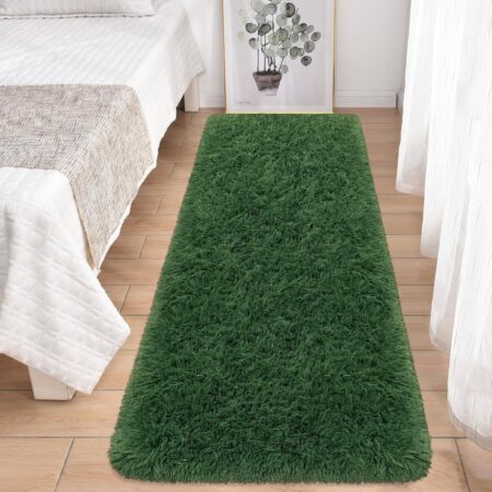 Green Runner Rug